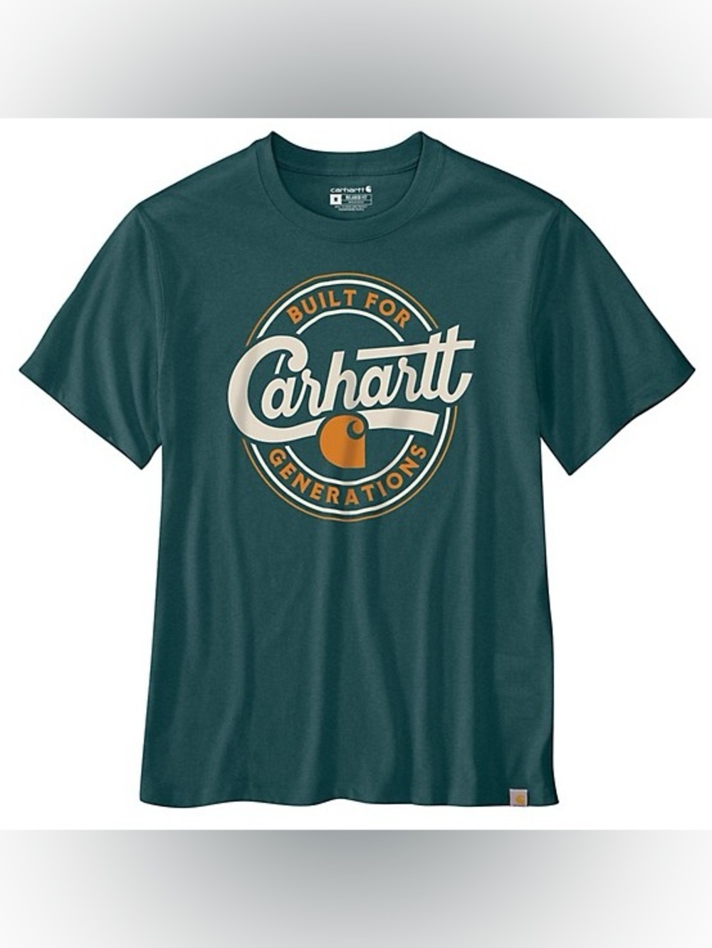 NWOT Carhartt Men's Relaxed Fit Lightweight Short-Sleeve Script Graphic T-Shirt